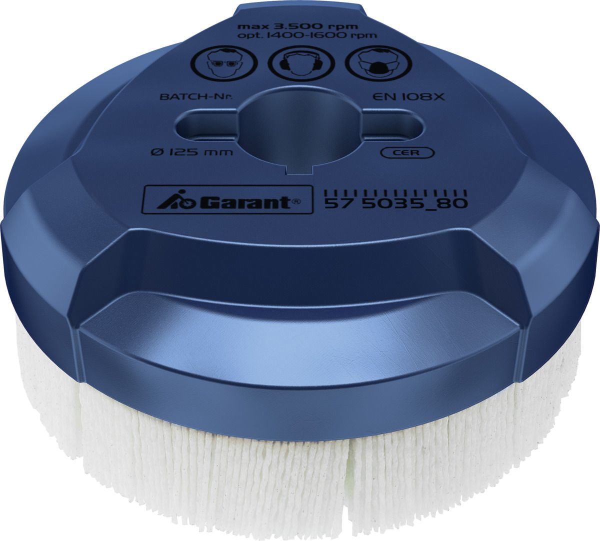 Disc brush, ceramic grit (CER) 80