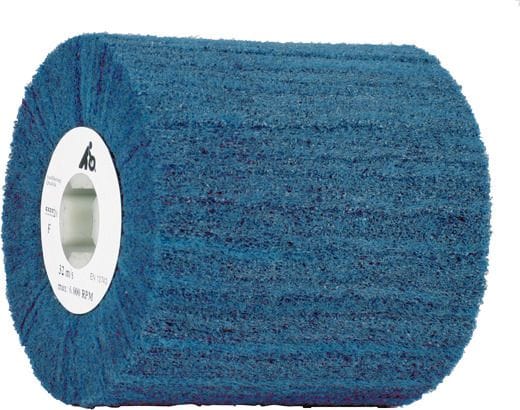 Abrasive flap wheel roller, fleece (ZA) 280