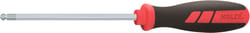 Hexagon ball point screwdriver, with power grip 2,5 mm