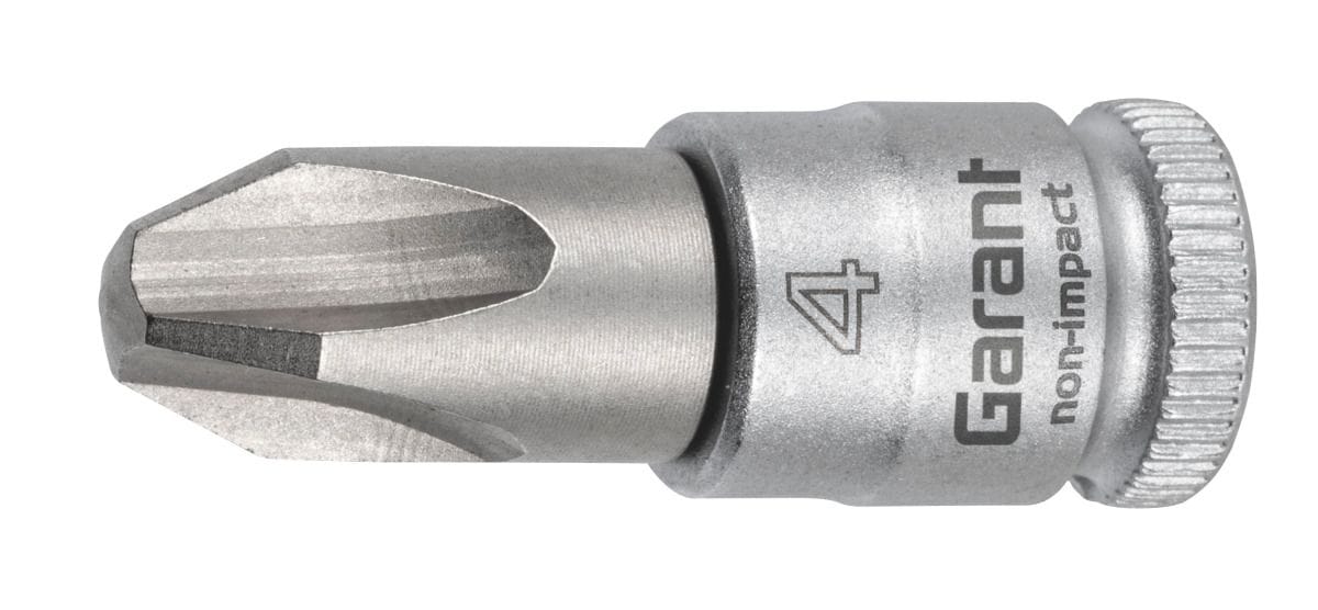 Screwdriver bit for Phillips, 1/4 inch 4