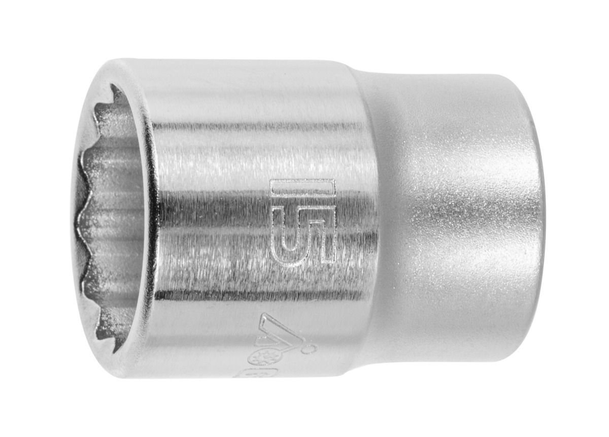 Bi-hexagon socket, 3/8 inch 9 mm