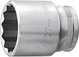 Bi-hexagon socket, 1/2 inch 30 mm