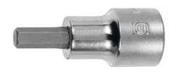 Screwdriver socket, hexagon, 3/8 inch 3 mm