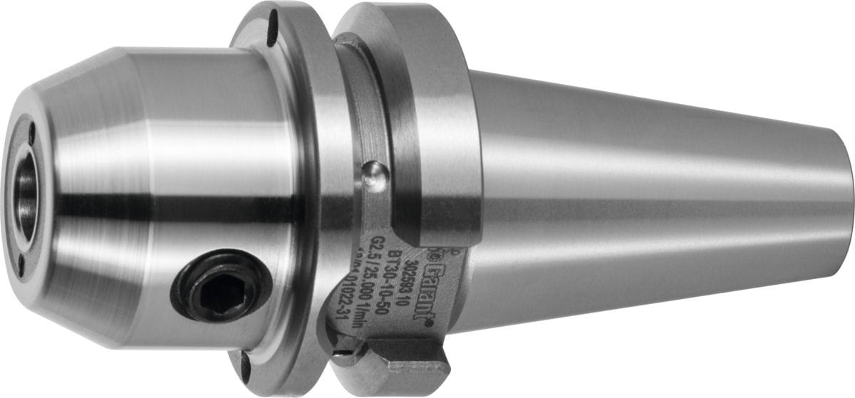 Side lock arbor Form AD with cooling channel bore 8 mm