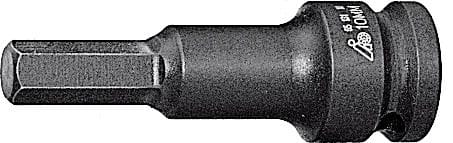 IMPACT hexagon screwdriver bit, 3/8 inch 5 mm