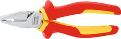 Heavy duty combination pliers, chrome-plated VDE insulated 200 mm