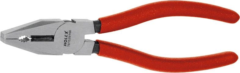 Combination pliers, bright finish 160 mm