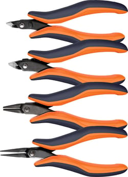 Electronics pliers set 4 pieces 4