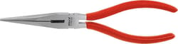 Snipe nose pliers, straight, bright finished 160 mm