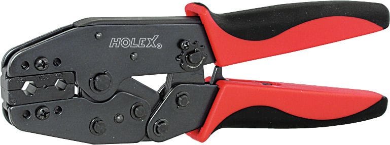 Crimping tool for coaxial connectors RG58/62