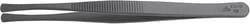 Tweezers, broad tips 6.5 mm wide, 120 mm, form 35a AM