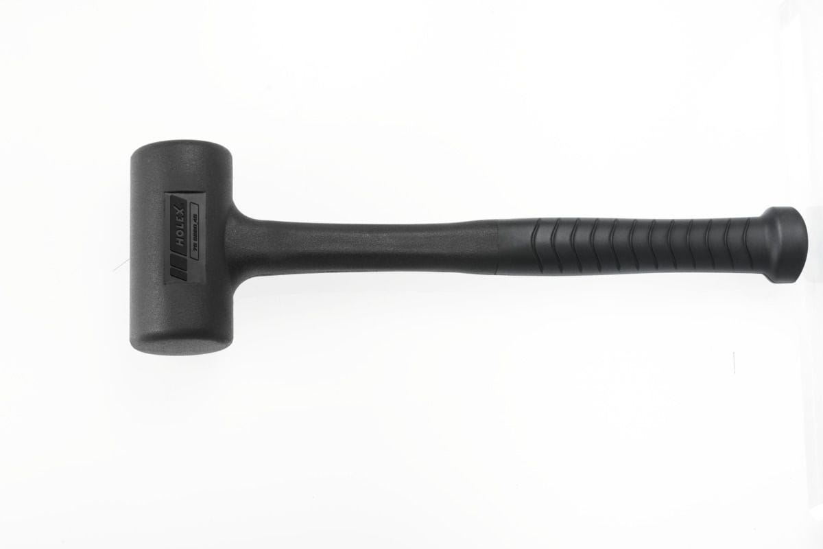 Dead-blow soft-faced hammer, plastic coated 45 mm