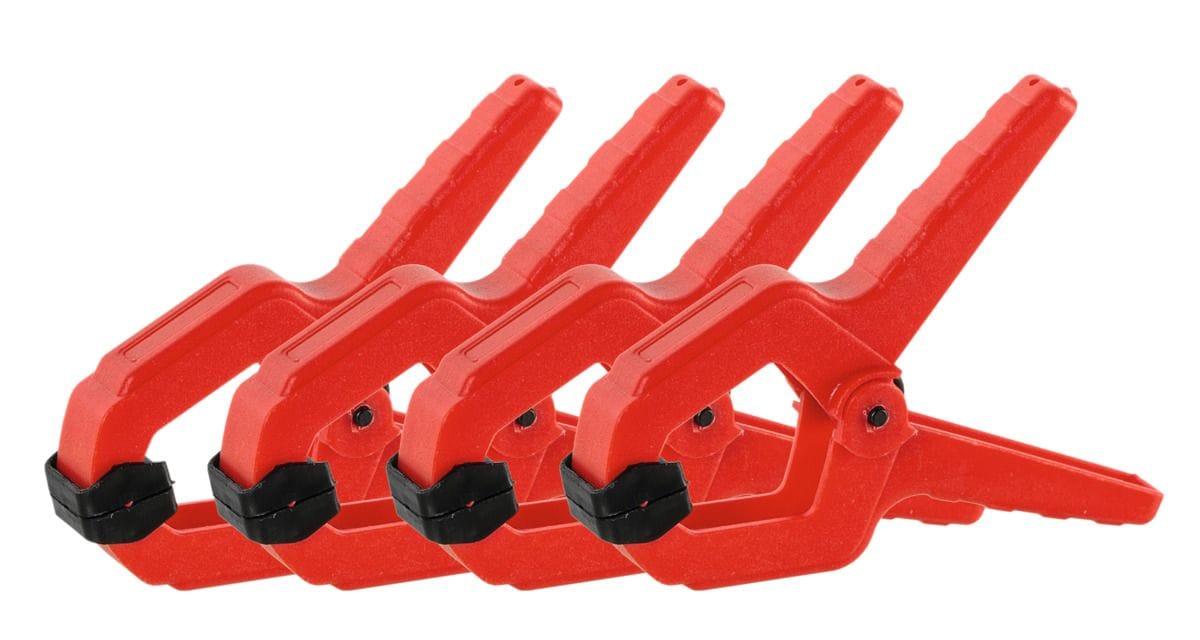 Spring clamp set, 4 pieces 25SET