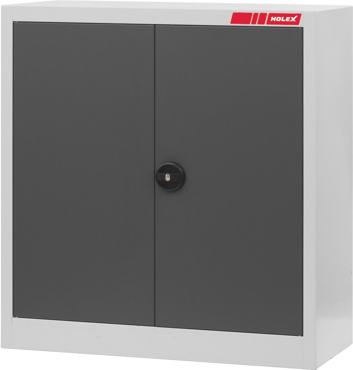 Swing door cabinet with Plain sheet metal swing doors 1000 mm