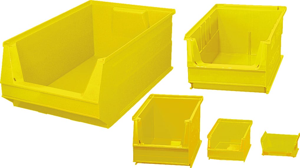 PE open storage bin set SB5