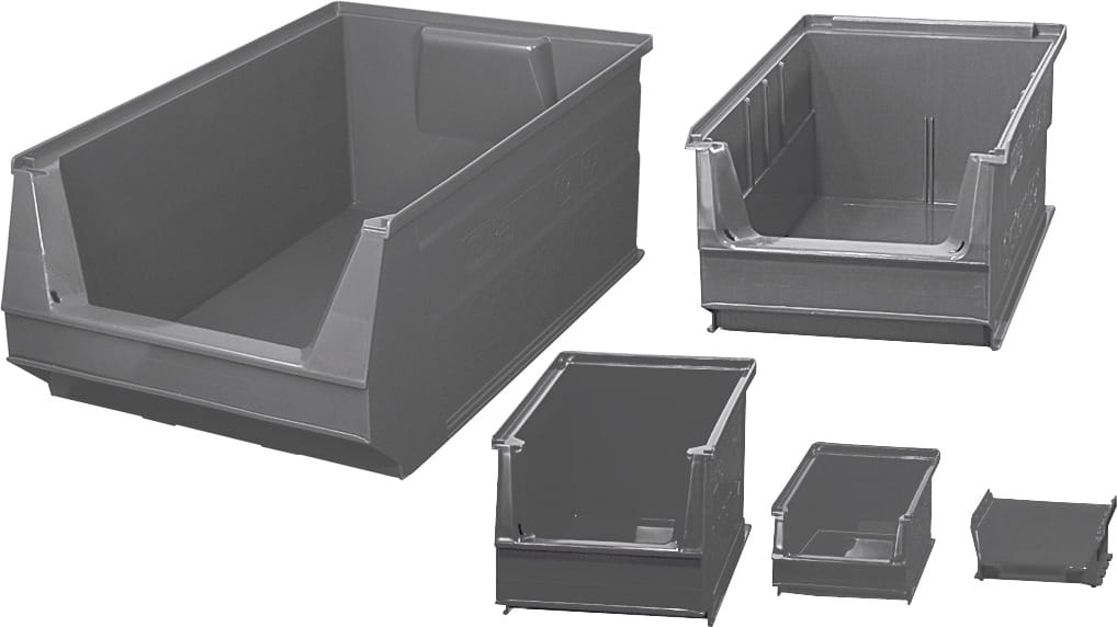 PE open storage bin set SB2