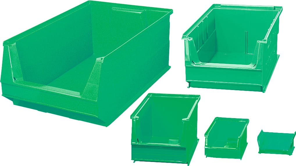 PE open storage bin set SB6