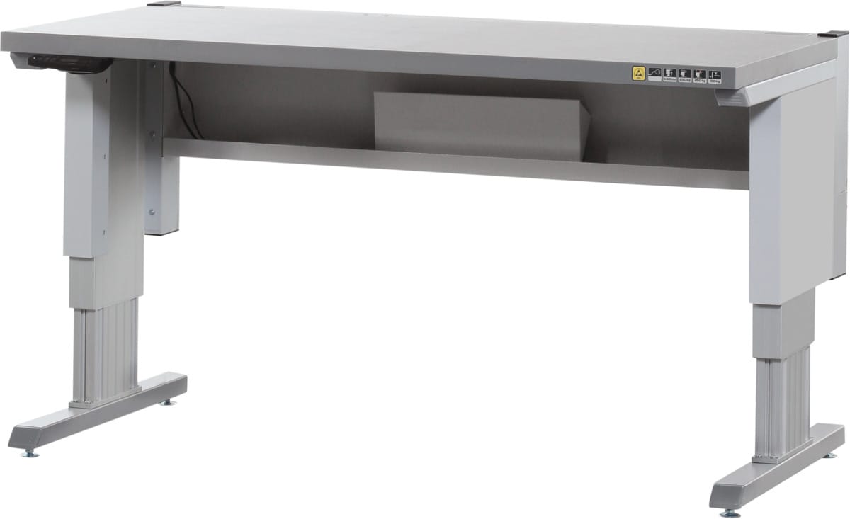 eLevel workstation with ESD coating 1500 mm