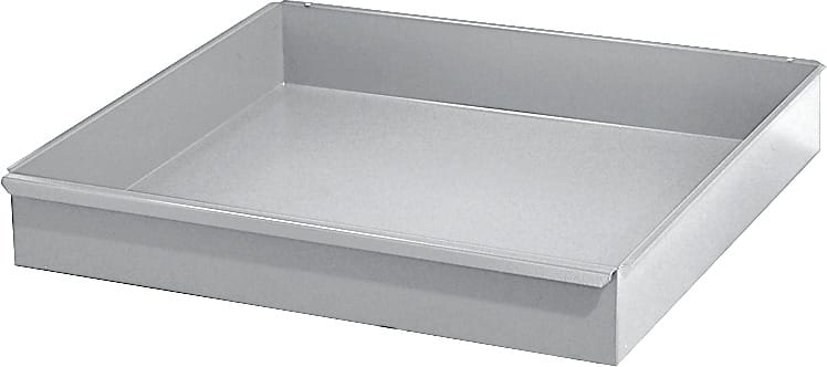 Oil containment tray with support rails 40 l