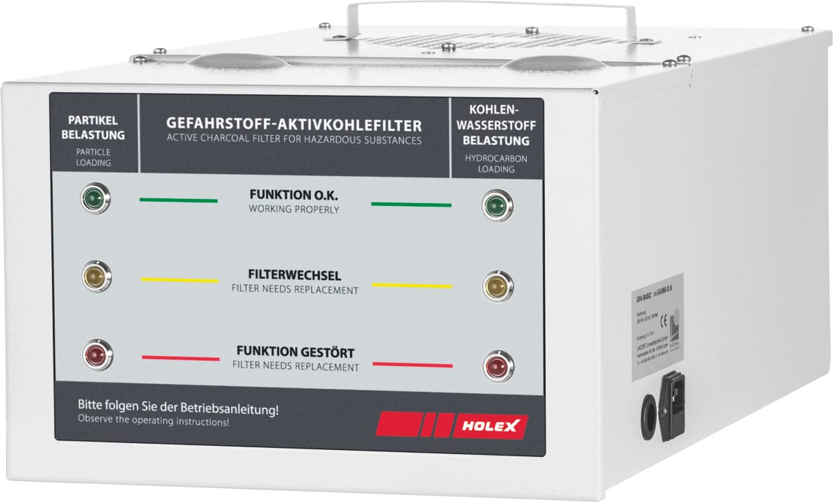 Air circulation filter attachment for safety cabinets 1