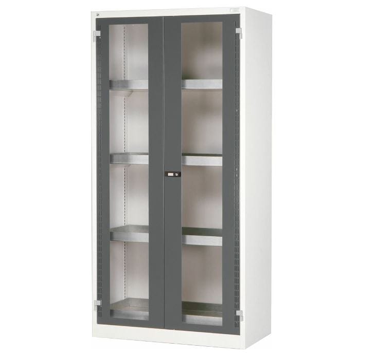 Chemicals storage cabinet with Viewing window swing doors 1000/2