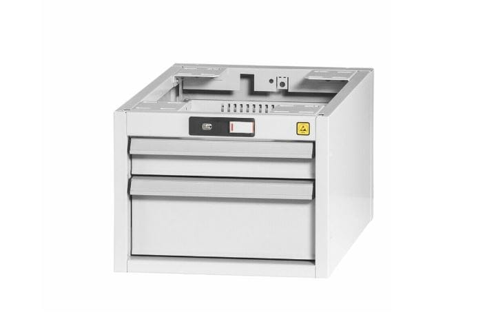 ESD casing 16G with drawers 300/3 mm